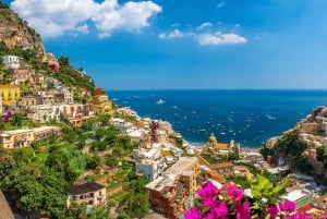 Von Rom: Salerno, Positano und Amalfiküste mit Bootstour