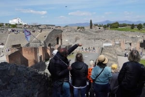 Desde Roma: excursión de un día a Sorrento y Pompeya con guía o ticket de entrada