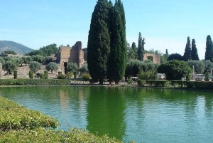 Desde Roma: Excursión guiada de un día a los Jardines de Tivoli y la Villa Adriana