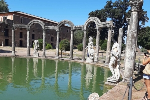 Desde Roma: Excursión guiada de un día a los Jardines de Tivoli y la Villa Adriana
