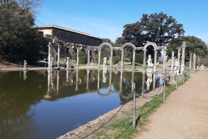 Desde Roma: Excursión guiada de un día a los Jardines de Tivoli y la Villa Adriana