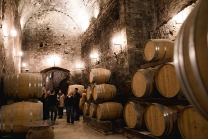 From Rome: Tuscan Medieval Towns & Winery Tour with Lunch