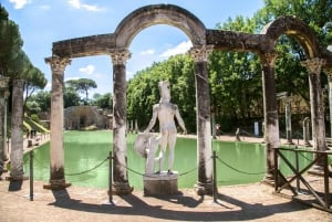 Rome : Villa d'Este et Villa d'Hadrien à Tivoli