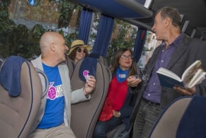 Roomasta: Villa d'Este ja Hadrianuksen huvila -kierros lounaalla.