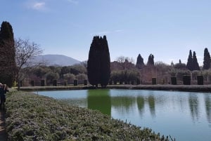 Roomasta: Villa d'Este ja Hadrianuksen huvila -kierros lounaalla.