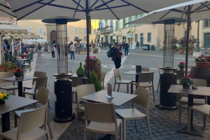 Gandolfo: Minibustur til den pavelige villa Castel Gandolfo