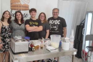 ローマのジェラート料理教室 - イタリアのジェラートを作って味わう