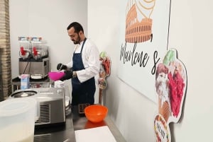 ローマのジェラート料理教室 - イタリアのジェラートを作って味わう