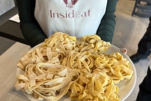 Rome: Pasta and Gelato Cooking Class with Wine or Beer