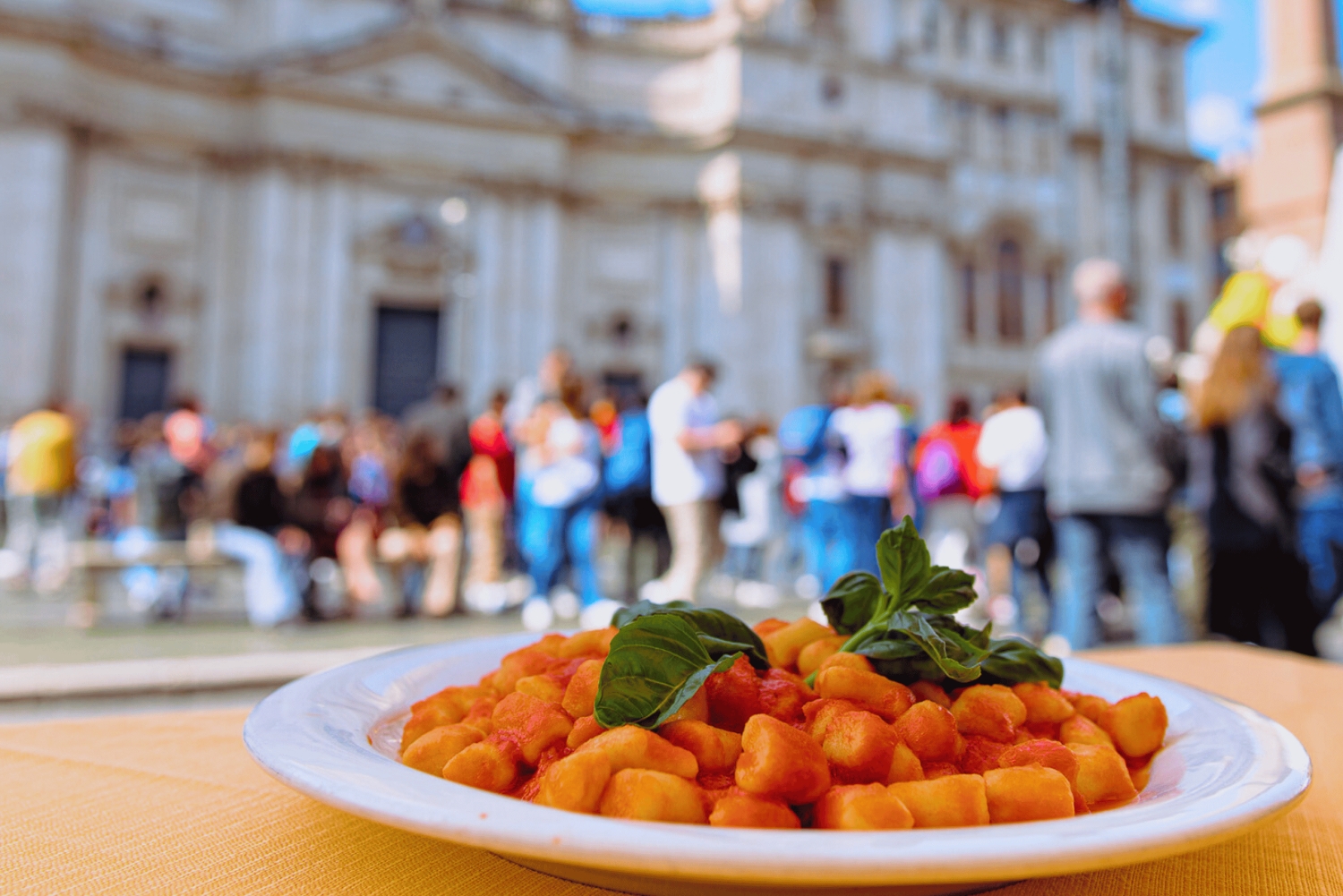 Gnocchi matlagningskurs i Rom - Piazza Navona