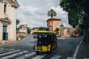 Rome: Appian Way Golf Cart Tour with Roman Catacombs Entry