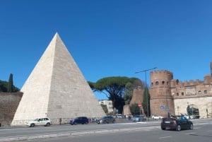 Rome: Appian Way Golf Cart Tour with Roman Catacombs Entry