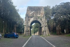 Rome: Appian Way Golf Cart Tour with Roman Catacombs Entry