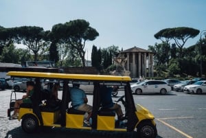 Rome: Appian Way Golf Cart Tour with Roman Catacombs Entry