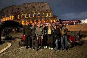 Golfvognstur: Express-højdepunkter i Rom om natten