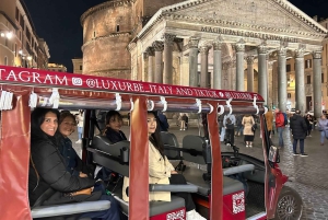 Golfvognstur: Express-højdepunkter i Rom om natten