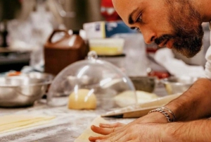 Rome : cours de cuisine de pâtes fraîches, boissons et glaces