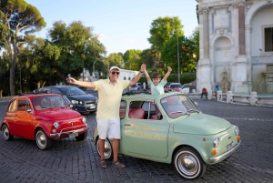 La Dolce Vita: Cruising i Roma i en klassisk Fiat 500