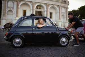 La Dolce Vita: Cruising i Roma i en klassisk Fiat 500