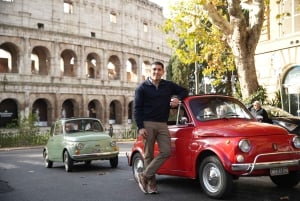La Dolce Vita: Cruising i Roma i en klassisk Fiat 500