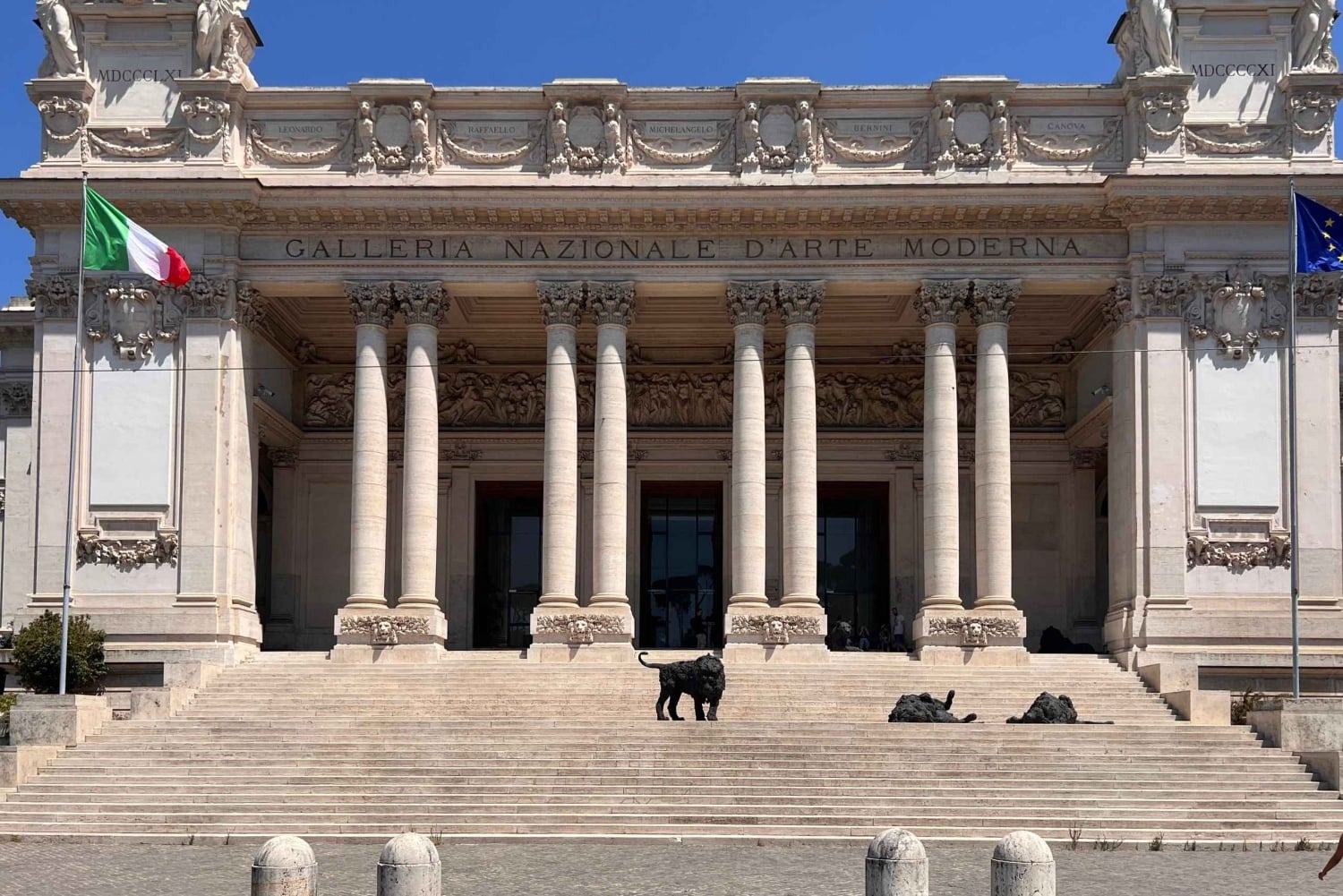 Ingresso para a Galeria Nacional de Arte Moderna e audioguia da Roma App