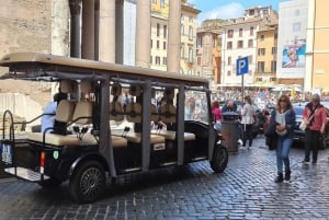 Rome: Night Tour of the City by Golf Cart