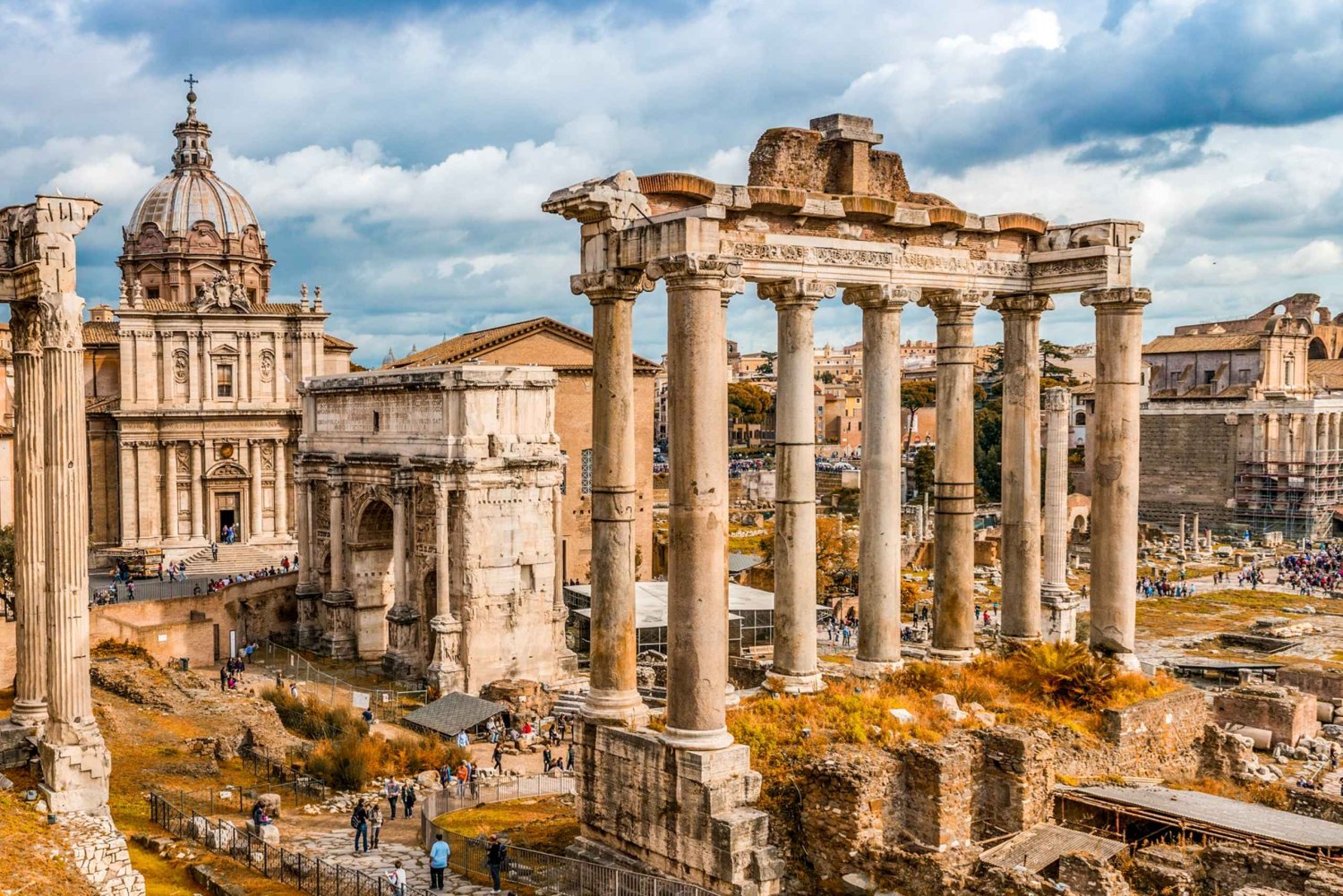 Palatinuksen kukkula ja Forum Romanum -elämys multimediavideolla