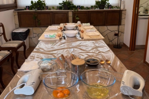 Warsztaty kulinarne: makaron i tiramisù z winem na Piazza Navona