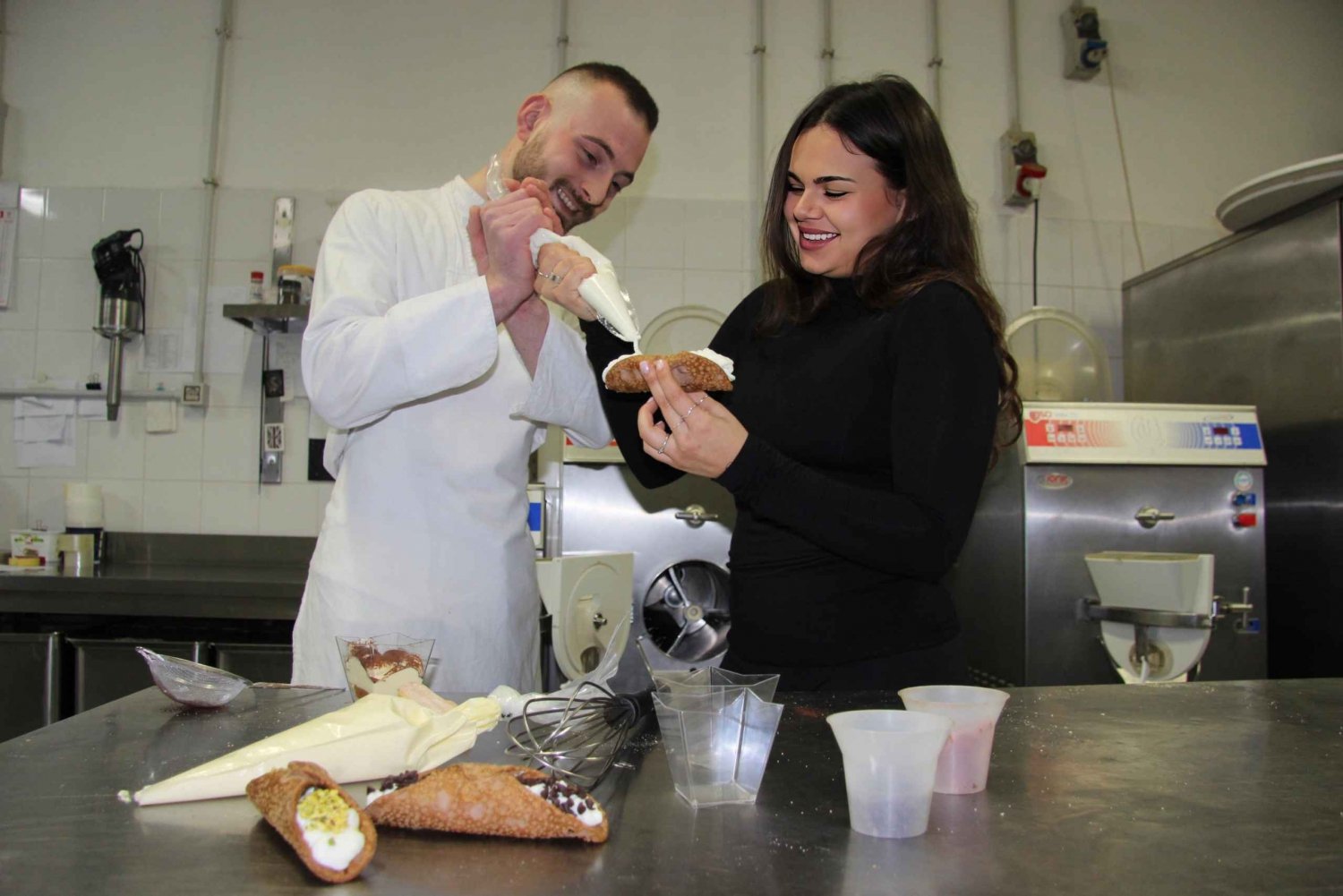 Rome : Cours de cuisine pâtissière Gelato, Tiramisu et Cannoli