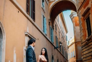 Photo Shoot in Rome with Vespa And Vintage Fiat 500 Options