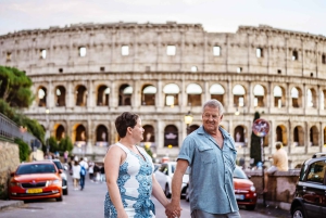 Photo Shoot in Rome with Vespa And Vintage Fiat 500 Options