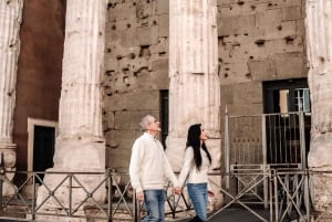 Photo Shoot in Rome with Vespa And Vintage Fiat 500 Options