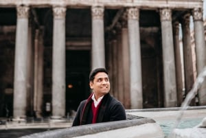 Photo Shoot in Rome with Vespa And Vintage Fiat 500 Options