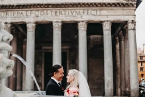Photo Shoot in Rome with Vespa And Vintage Fiat 500 Options