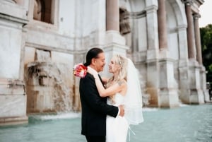 Photo Shoot in Rome with Vespa And Vintage Fiat 500 Options
