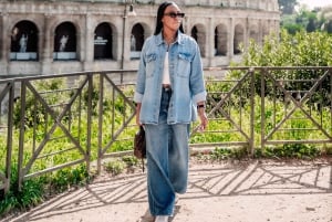 Photo Shoot in Rome with Vespa And Vintage Fiat 500 Options