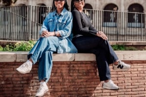 Photo Shoot in Rome with Vespa And Vintage Fiat 500 Options