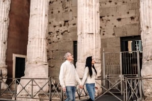 Photo Shoot in Rome with Vespa And Vintage Fiat 500 Options