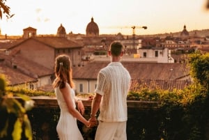 Photo Shoot in Rome with Vespa And Vintage Fiat 500 Options
