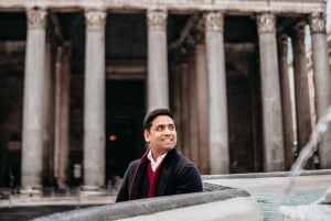 Photo Shoot in Rome with Vespa And Vintage Fiat 500 Options