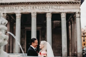 Photo Shoot in Rome with Vespa And Vintage Fiat 500 Options