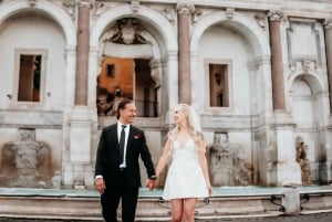 Photo Shoot in Rome with Vespa And Vintage Fiat 500 Options