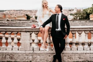 Photo Shoot in Rome with Vespa And Vintage Fiat 500 Options