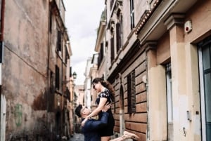 Photo Shoot in Rome with Vespa And Vintage Fiat 500 Options