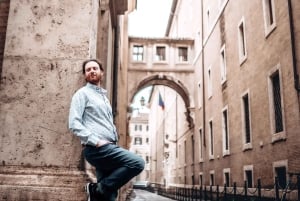 Photo Shoot in Rome with Vespa And Vintage Fiat 500 Options
