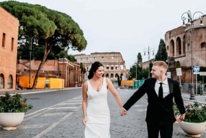Photo Shoot in Rome with Vespa And Vintage Fiat 500 Options