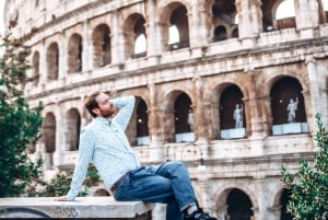 Photo Shoot in Rome with Vespa And Vintage Fiat 500 Options