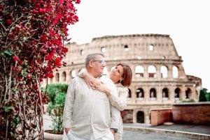 Photo Shoot in Rome with Vespa And Vintage Fiat 500 Options