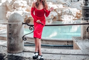 Photo Shoot in Rome with Vespa And Vintage Fiat 500 Options