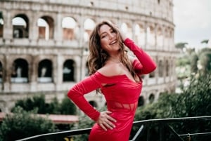 Photo Shoot in Rome with Vespa And Vintage Fiat 500 Options